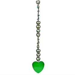 Cristal Feng Shui – Cœur vert