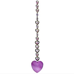 Cristal Feng Shui – Cœur rose