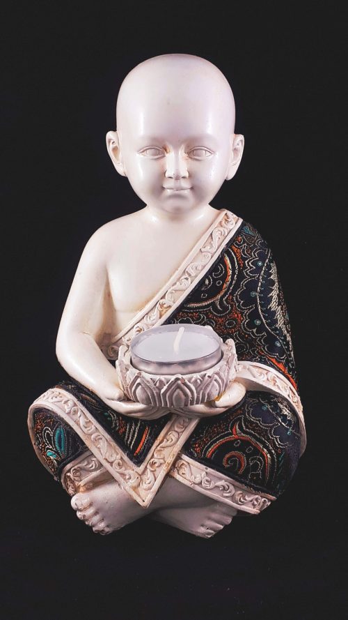 Statuette - Petit moine bougeoir – Image 3