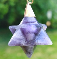 Pendule Merkabah Améthyste