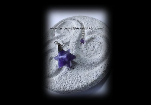 Pendule Merkabah Améthyste – Image 2