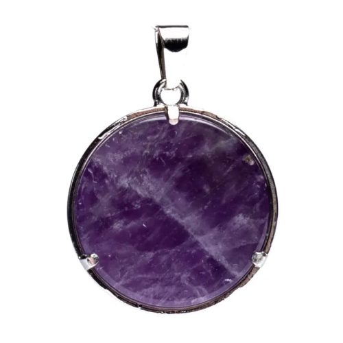 Pendentif Fleur de vie et Améthyste – Image 3