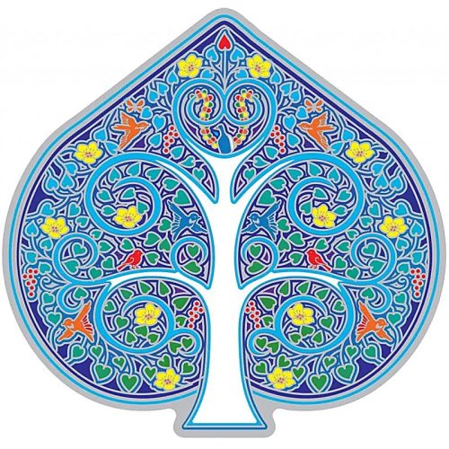 Adhésif Arbre de Vie Bleu – Image 2