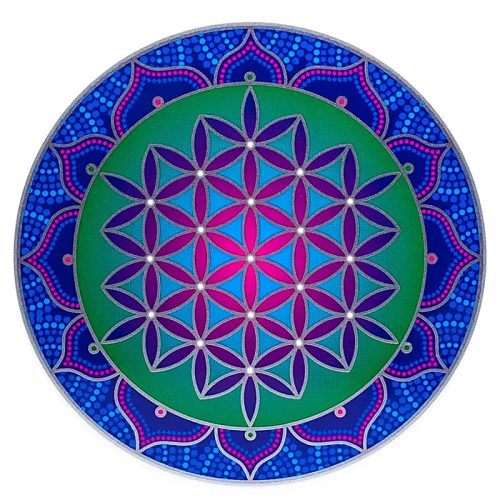 Adhésif Fleur de Vie Sacrée – Image 2