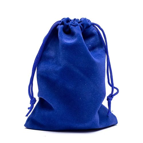 Pochette velours bleu – Image 2