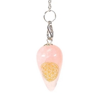 Pendule Quartz Rose