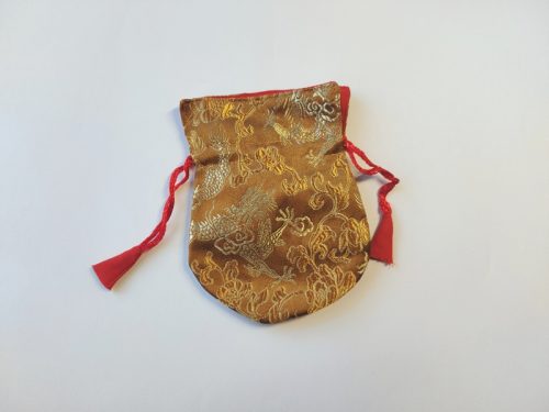 Pochette pendule en brocart mordoré – Image 2