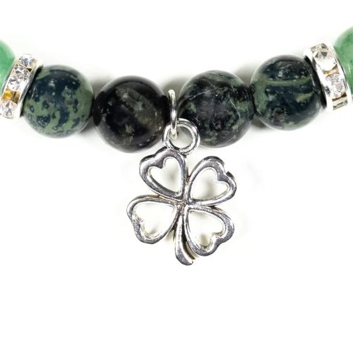 Bracelet Jaspe Kambaba et Aventurine – Image 3