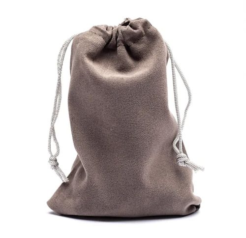 Pochette velours Marron Glacé – Image 2