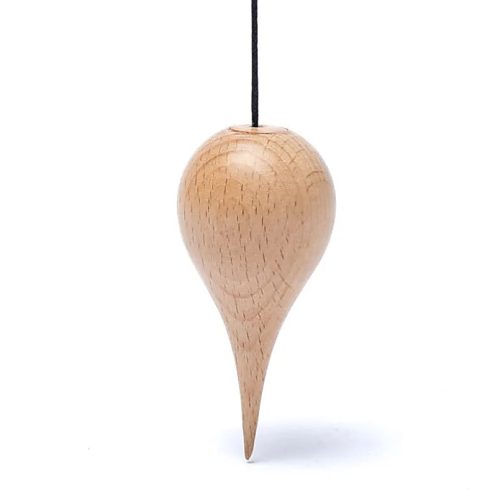 Pendule goutte en bois – Image 2